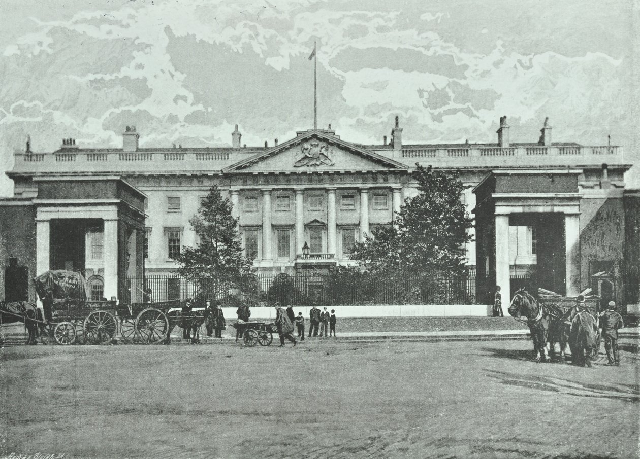 Royal Mint, Tower Hill, 1890 by English Photographer