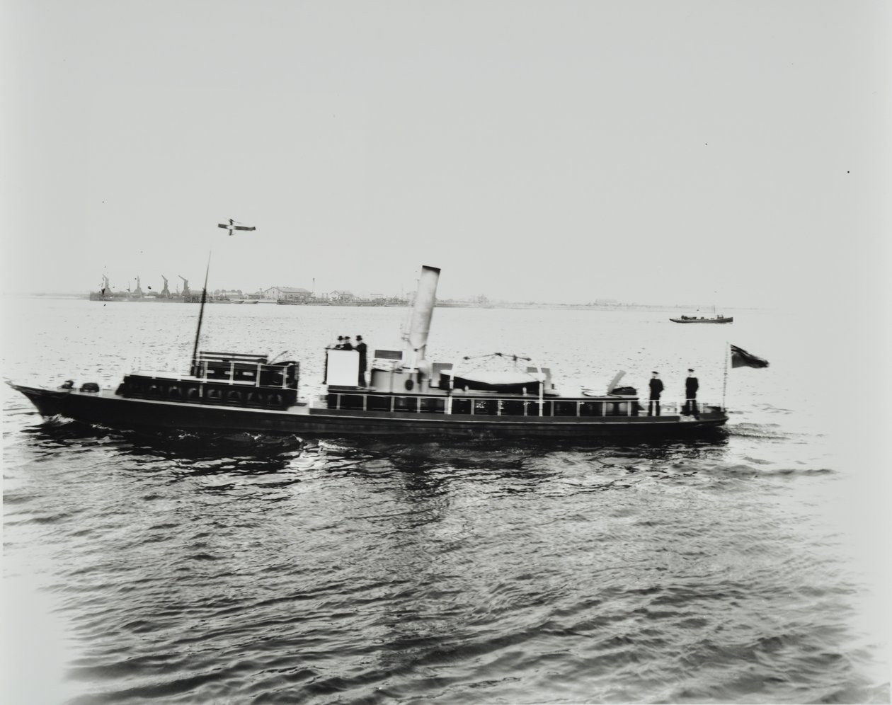 S.S. Beatrice, a Ship on the Thames, 1898 by English Photographer