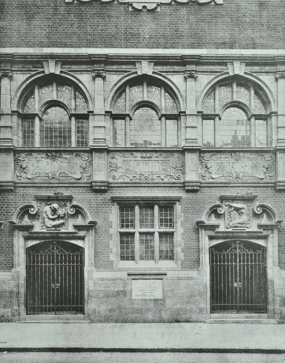 Shoreditch Public Baths: exterior by English Photographer