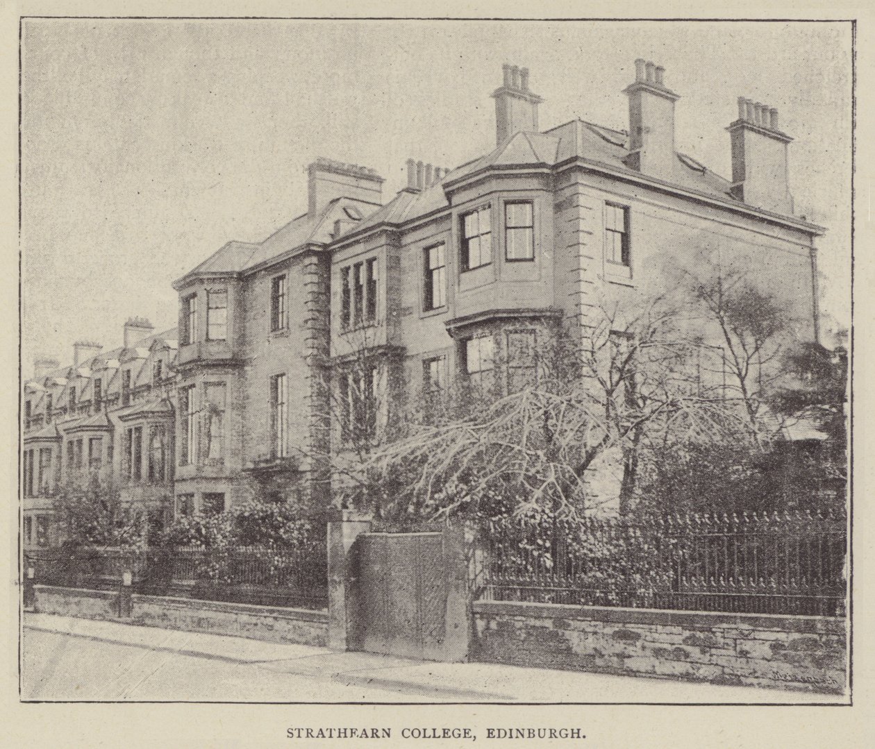 Strathearn College, Edinburgh by English Photographer