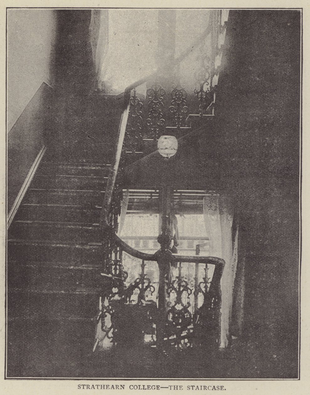Strathearn College, the Staircase by English Photographer