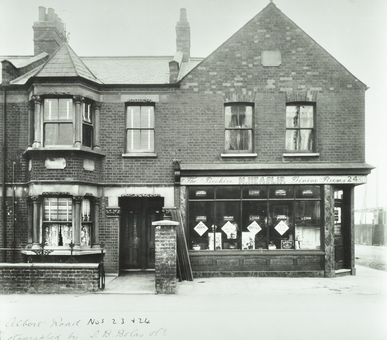 The Beehive Dining Rooms, 1899 by English Photographer