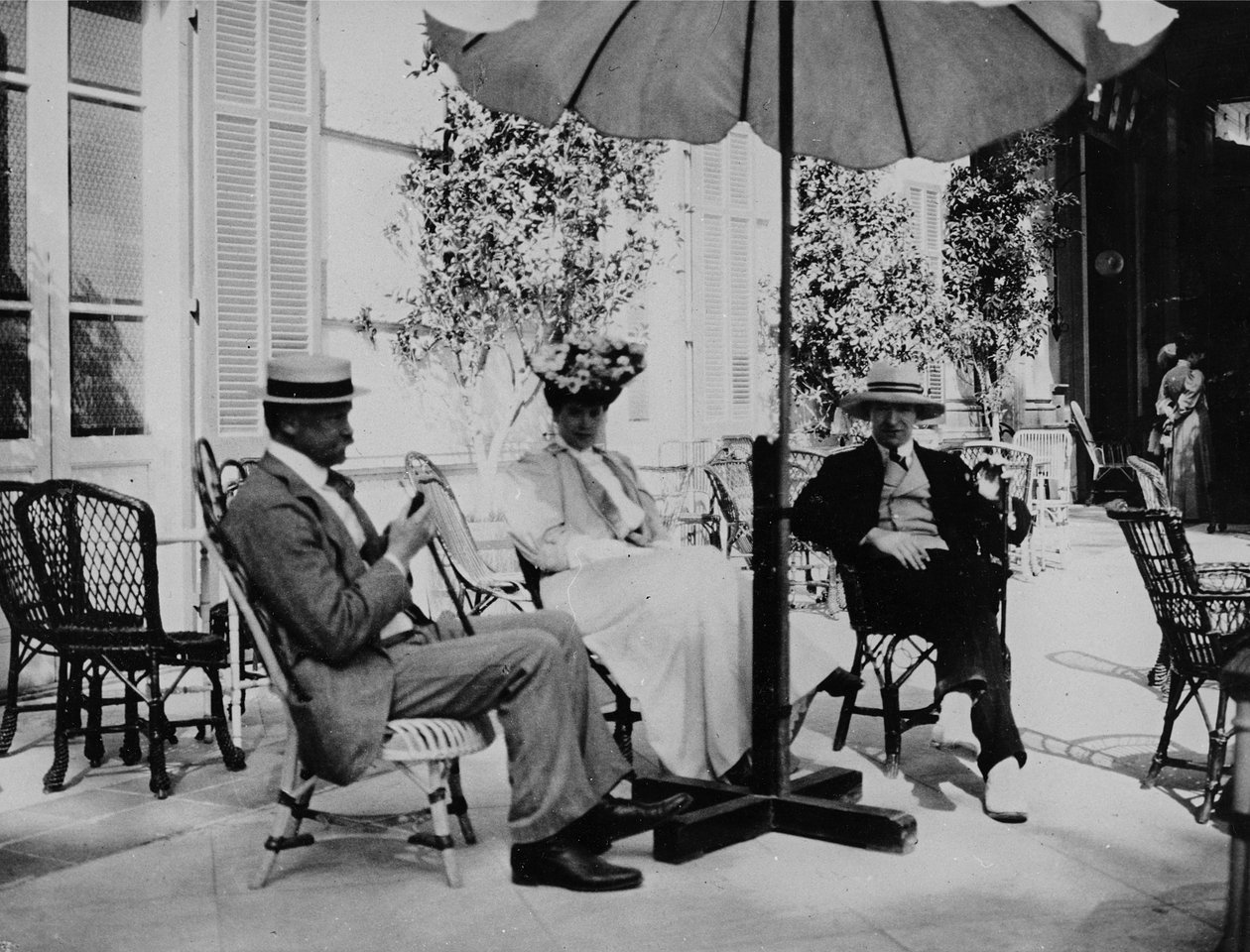 The Hotel Veranda, c.1904 by English Photographer
