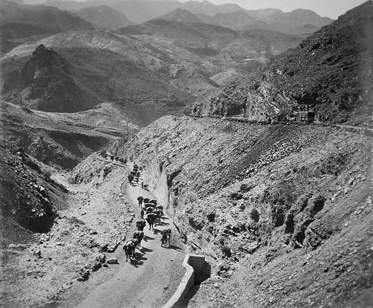 The Khyber Pass, North West Frontier of India by English Photographer