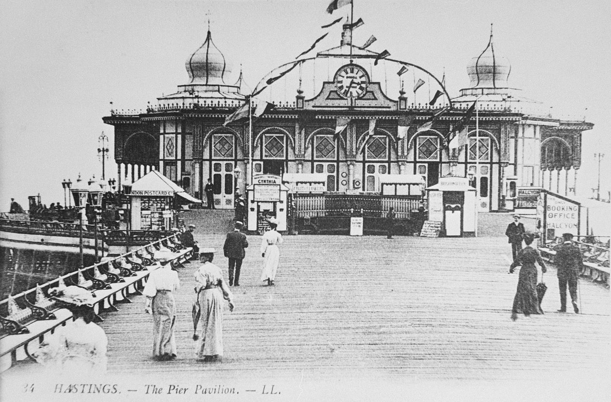 The Pier Pavilion, Hastings, c.1890 by English Photographer