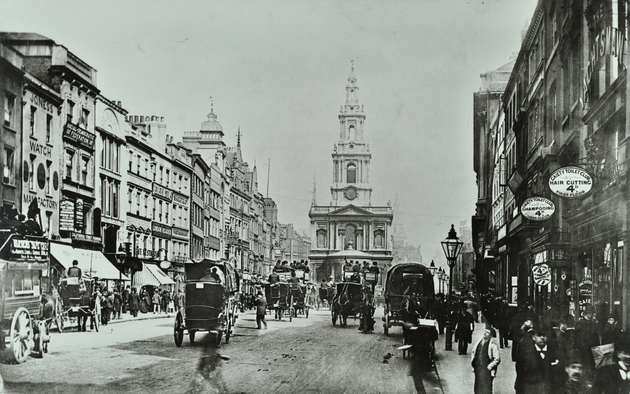 The Strand, 1897 by English Photographer