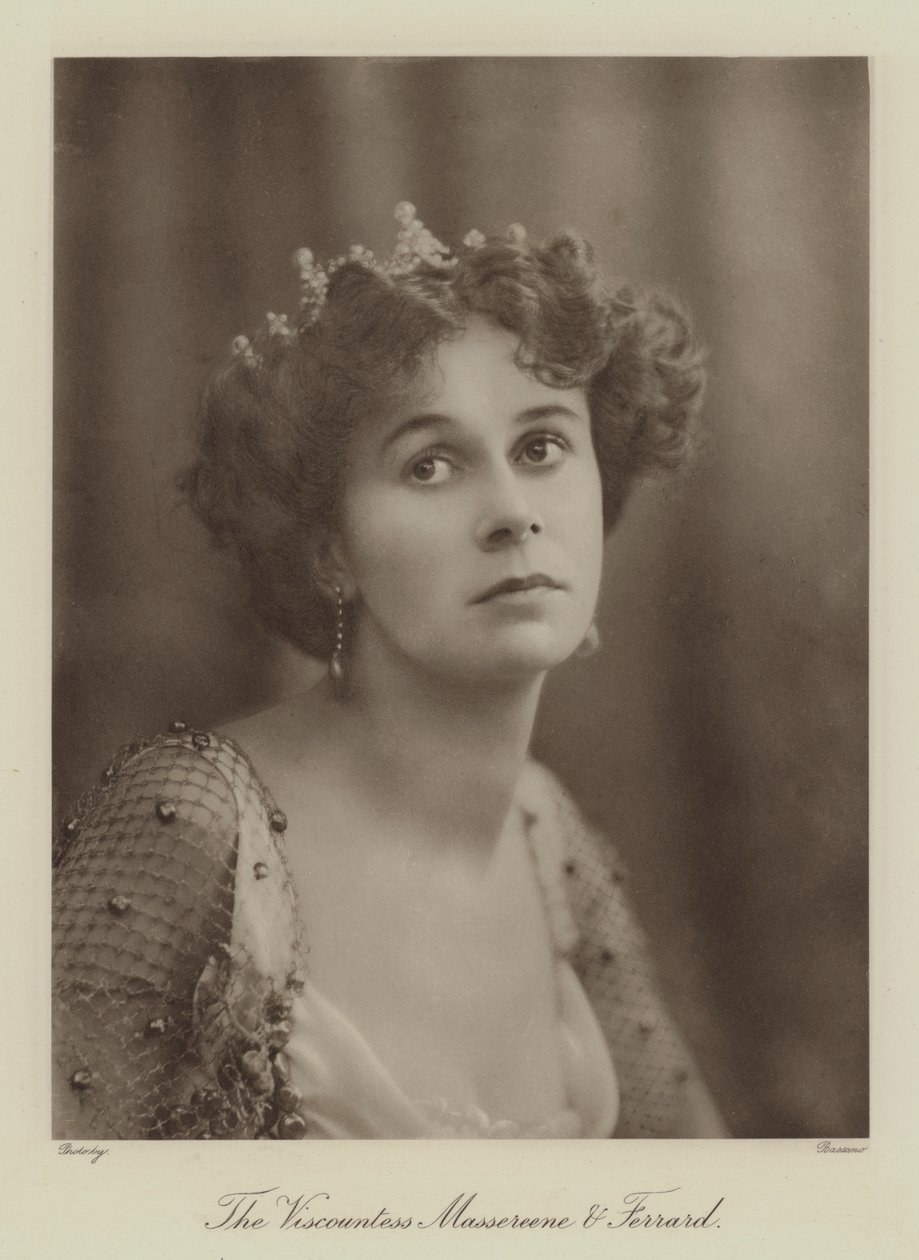 The Viscountess Massereene and Ferrard by English Photographer