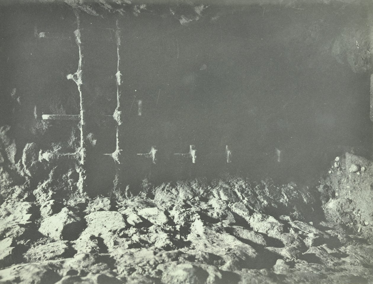Tower of London: subterranean passages, 1899 by English Photographer