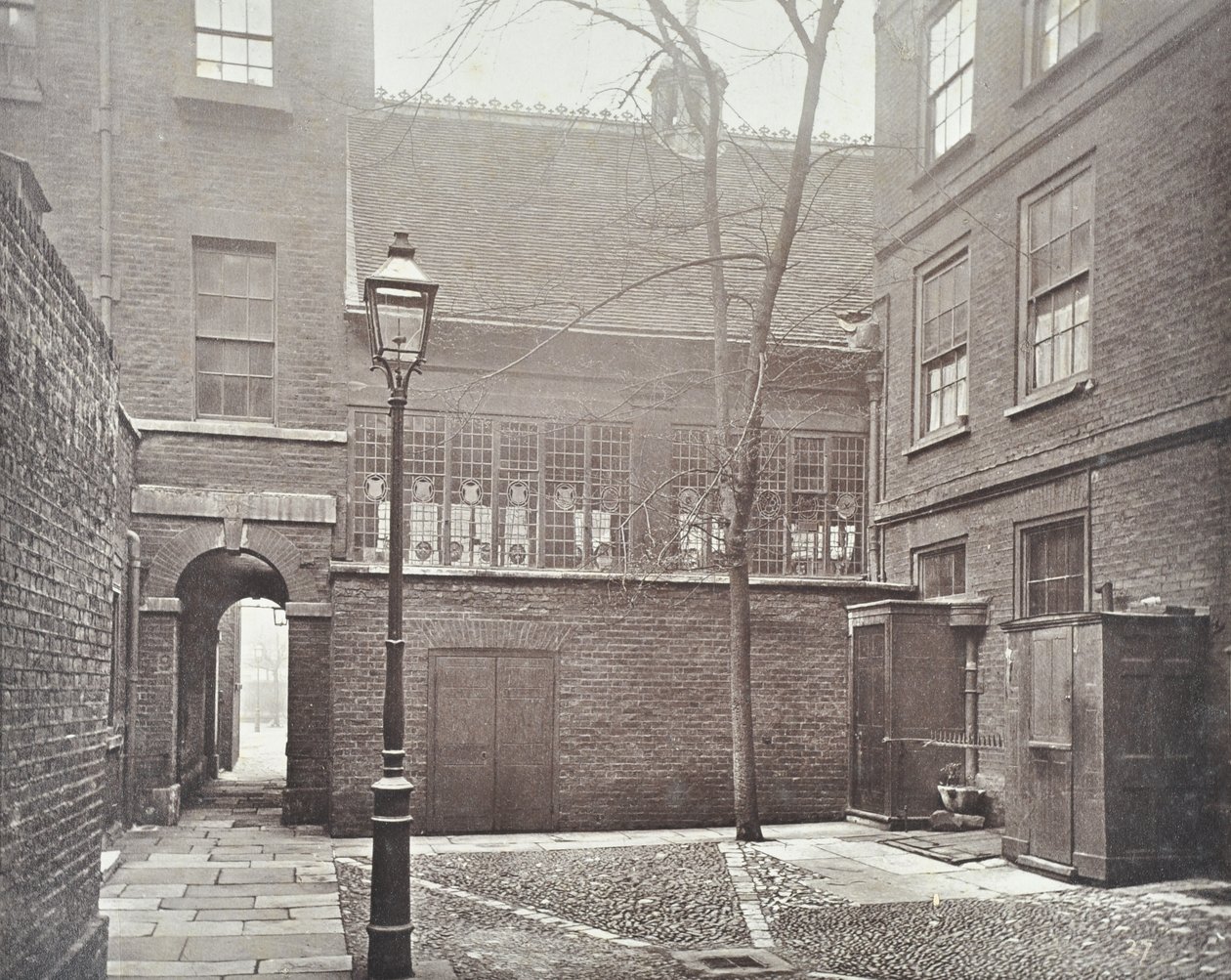 View of Barnards Inn, 1879 by English Photographer