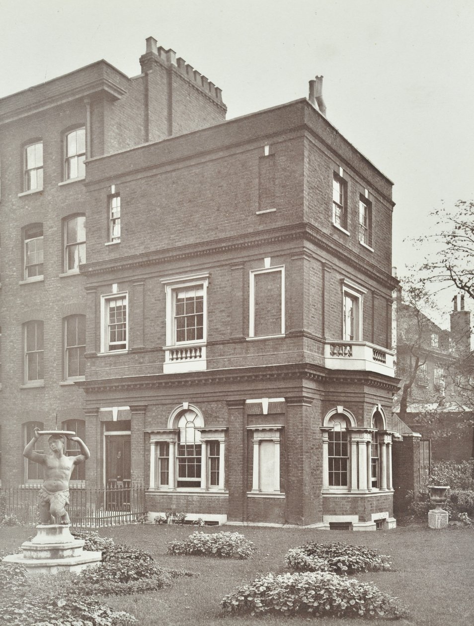 View of Clements Inn Garden House, 1885 by English Photographer