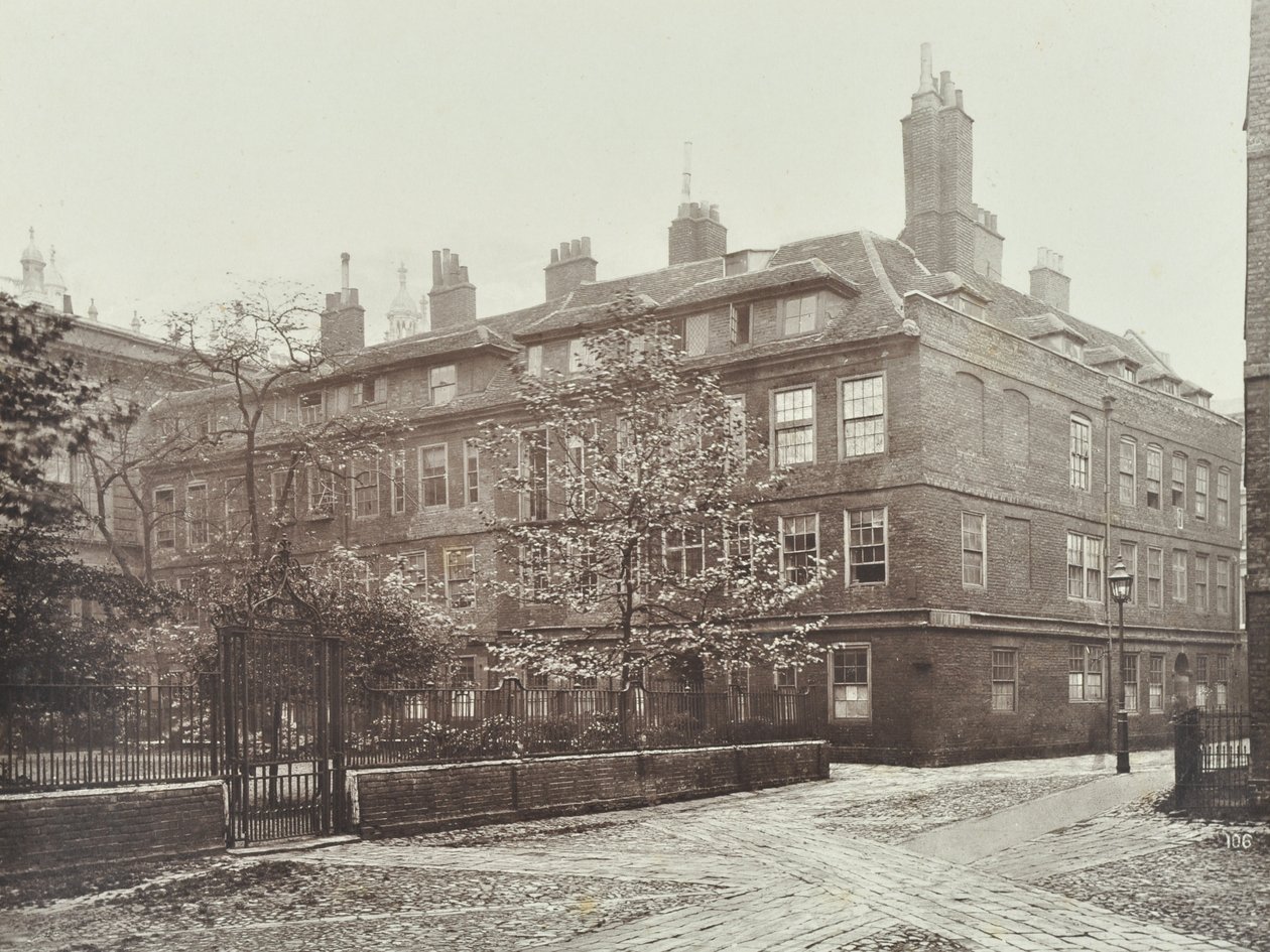 View of Clifford Inn, City of London, 1885 by English Photographer