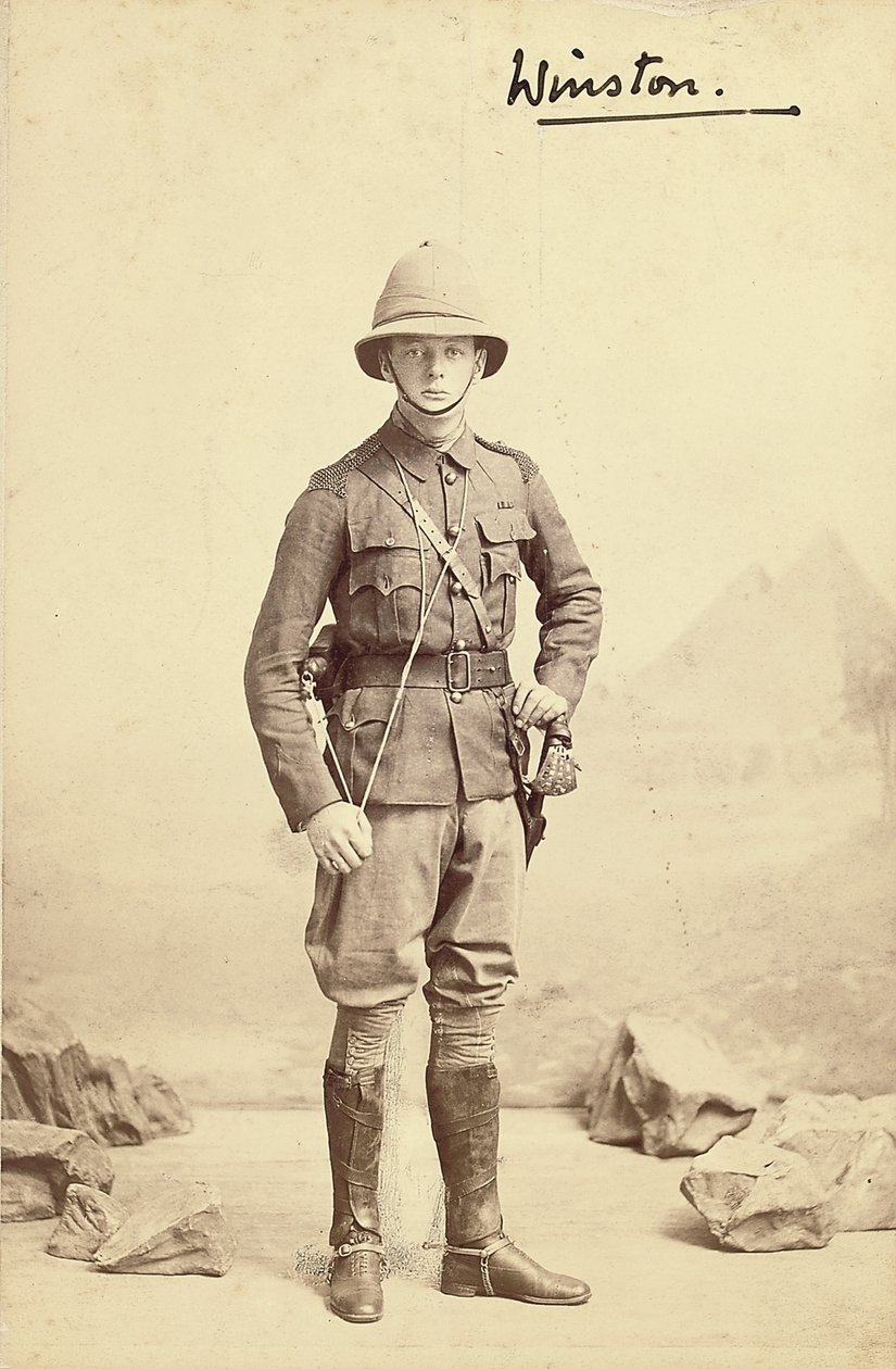 Winston S. Churchill by English Photographer