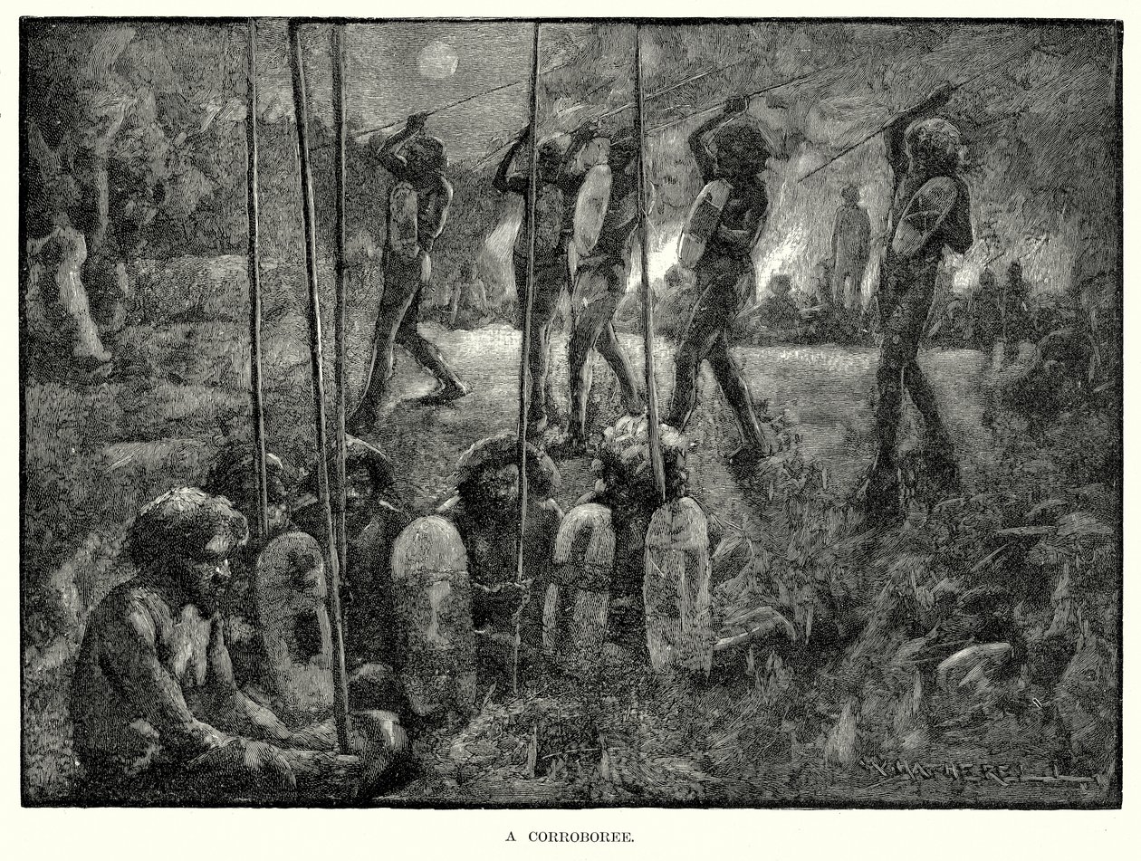 A Corroboree by English School