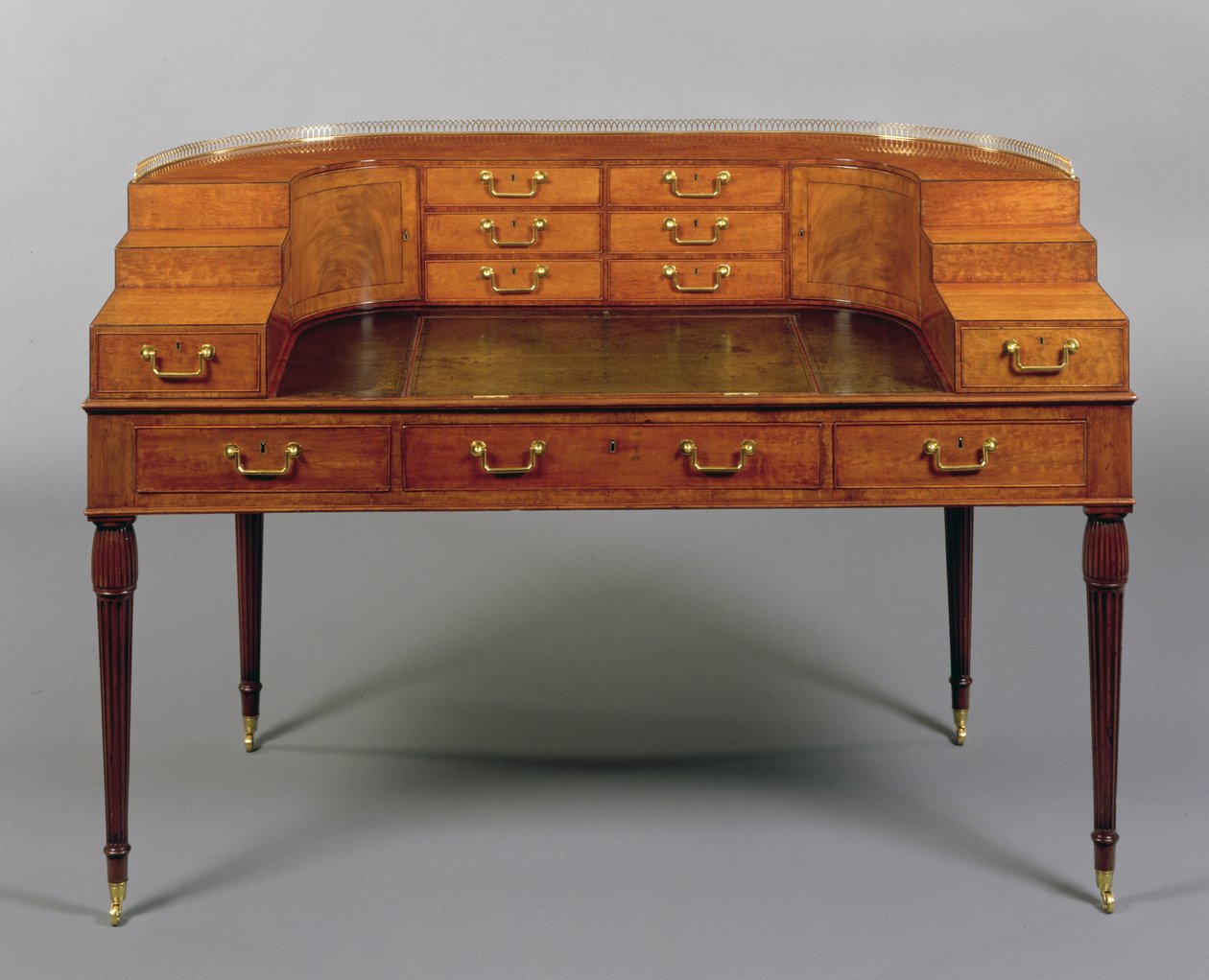 A George III Carlton House Desk by English School