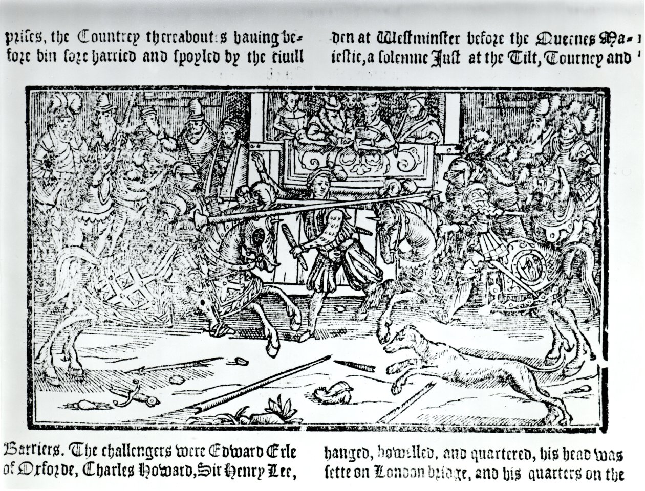 A Jousting Tournament, from 