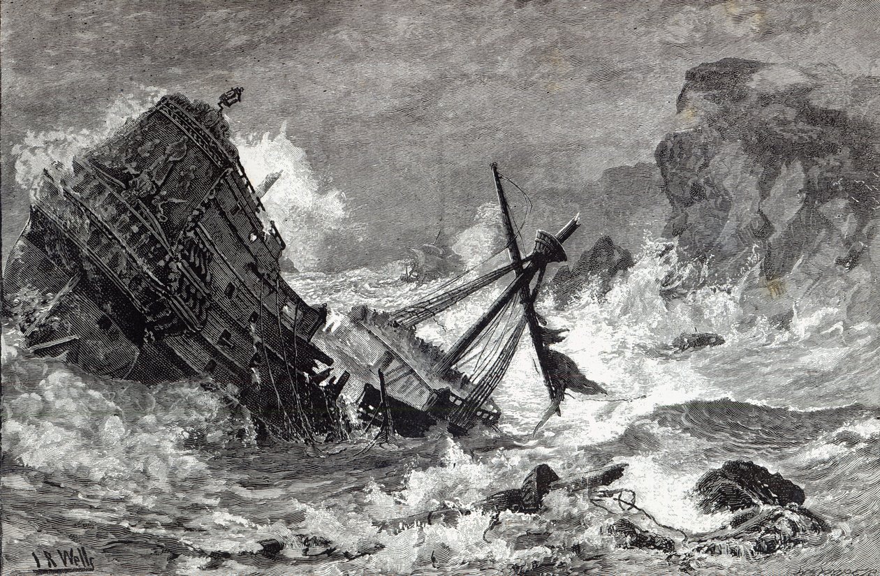 A September Storm, 1588, from 
