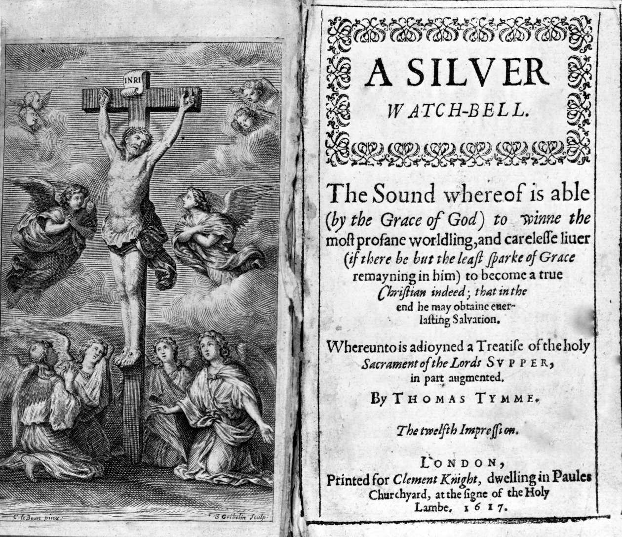 A Silver Watch Bell by Thomas Tymme, 1617 by English School