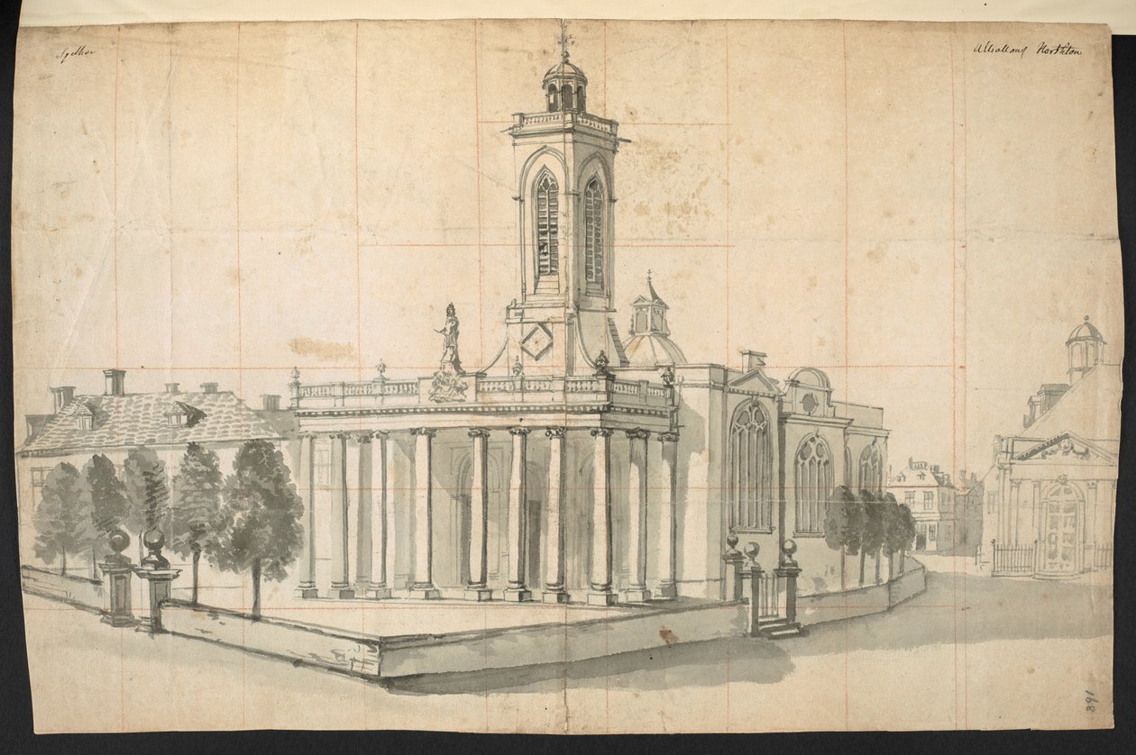 A building in Northampton, from the 