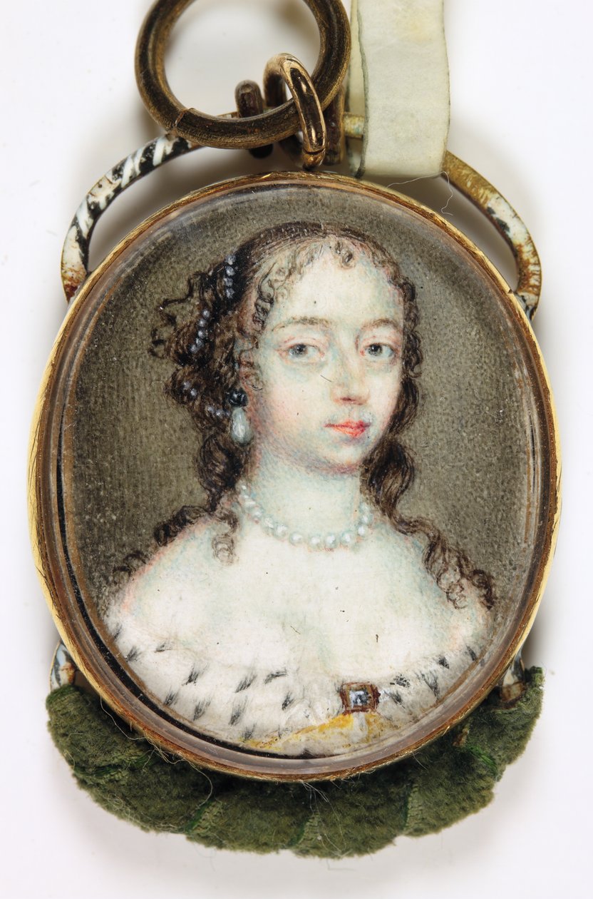 A lady, probably Brilliana Harley by English School