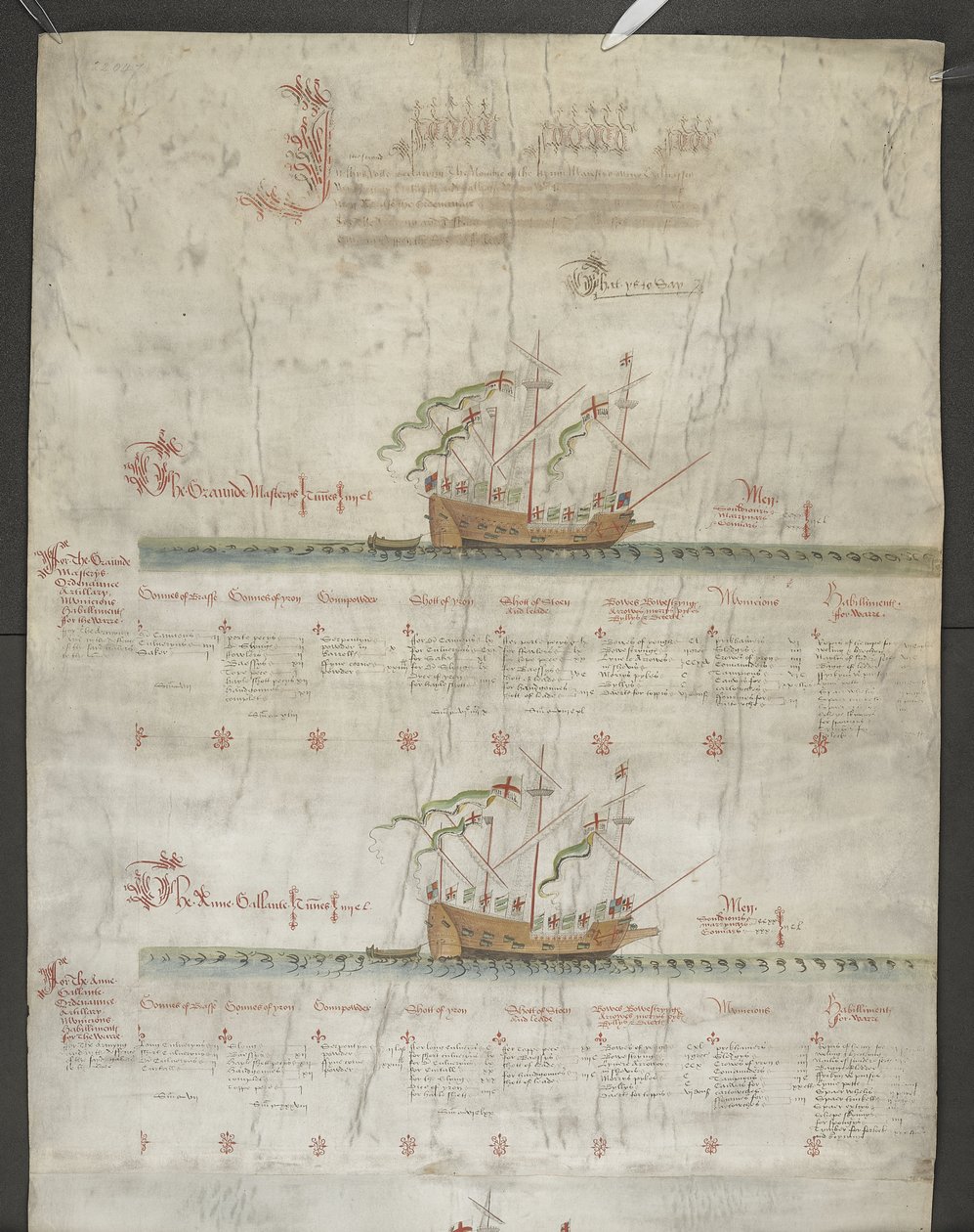 The galleass Grand Mistress, and Anne Gallant, from 