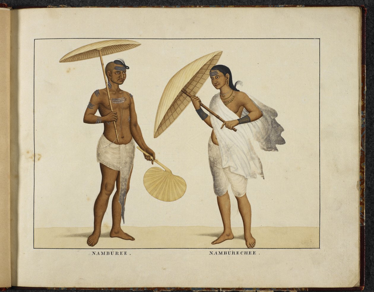 Two Kerala Brahmins, c.1828 by English School