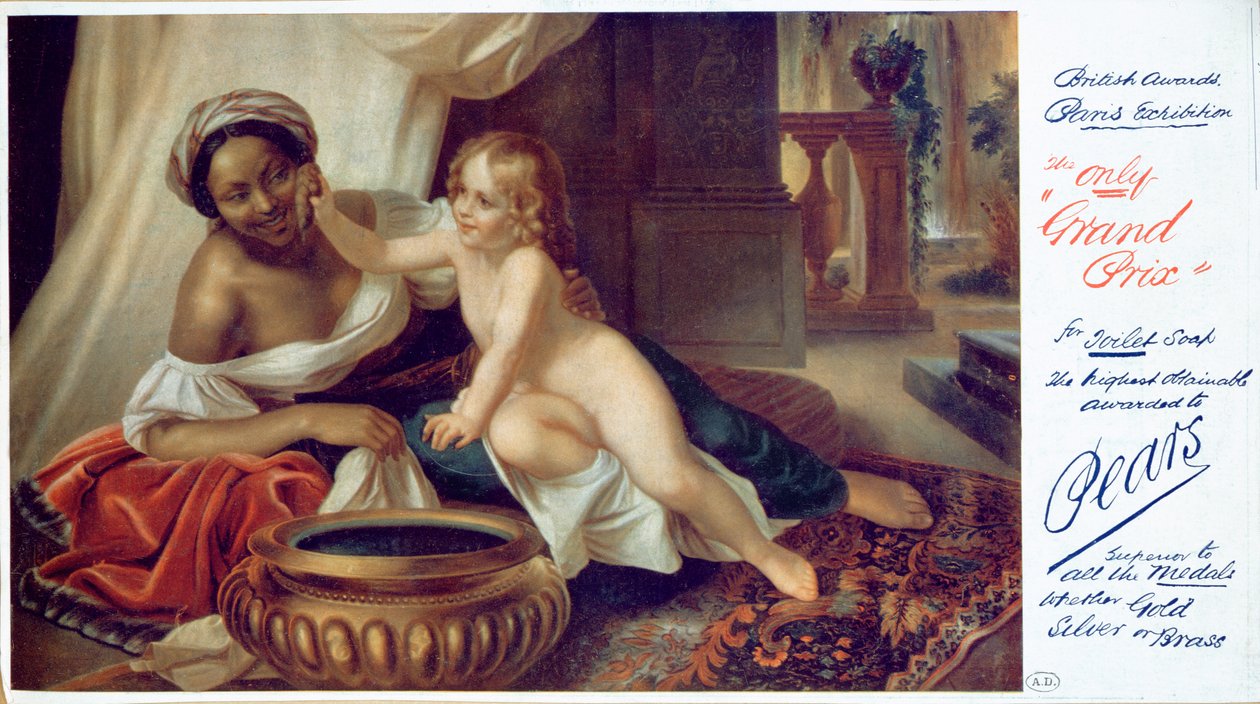 Advertisement for Pears soap, 1898 by English School