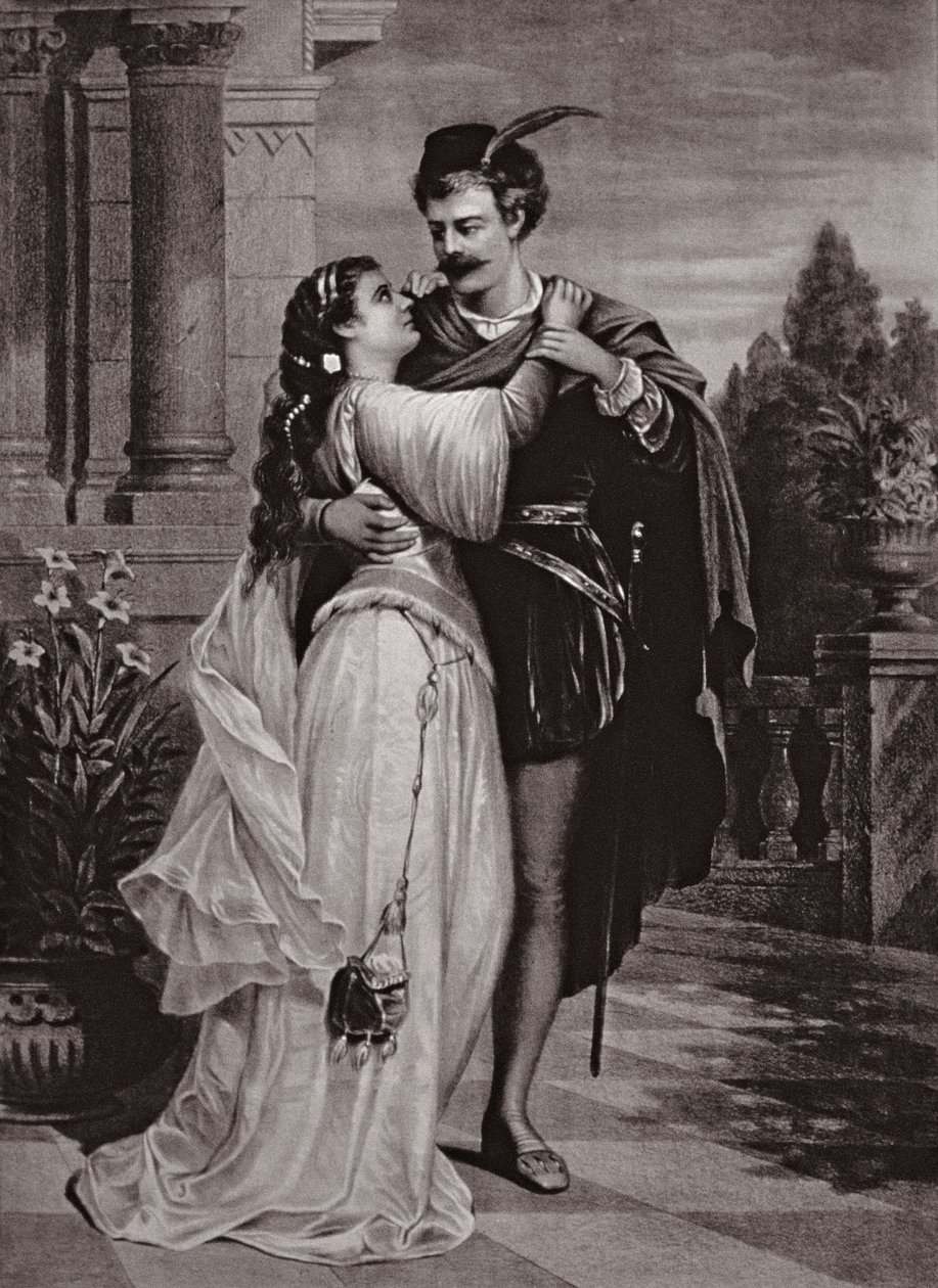 Advertisement for Romeo And Juliet, at the Opera House by English School