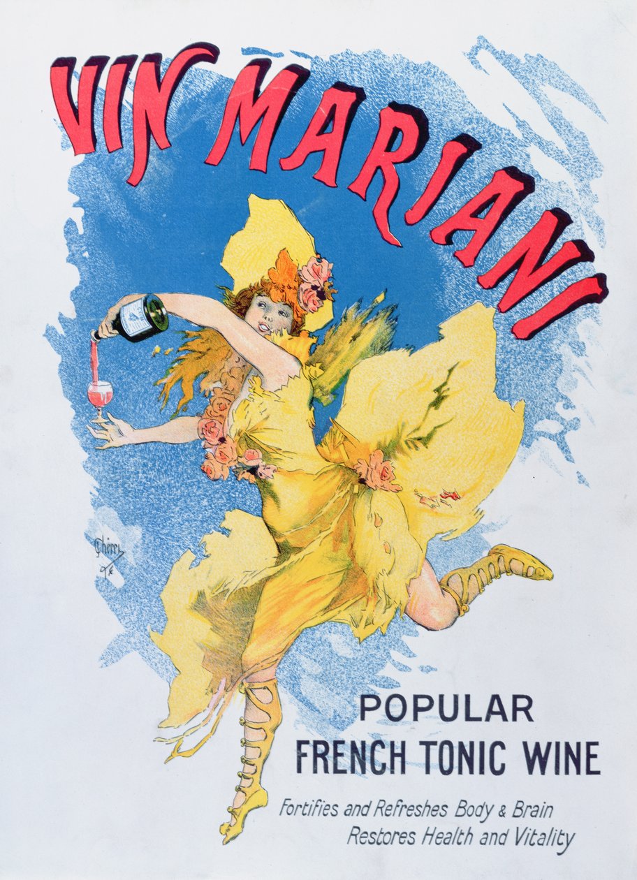 Advertisement for Vin Mariani from Theatre magazine, 1901 by English School
