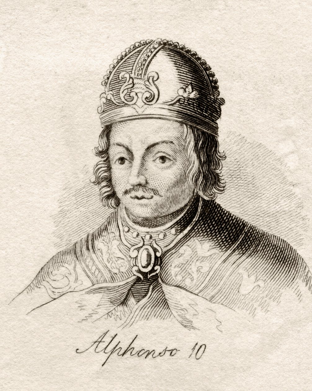 Alfonso X of Castile, from 