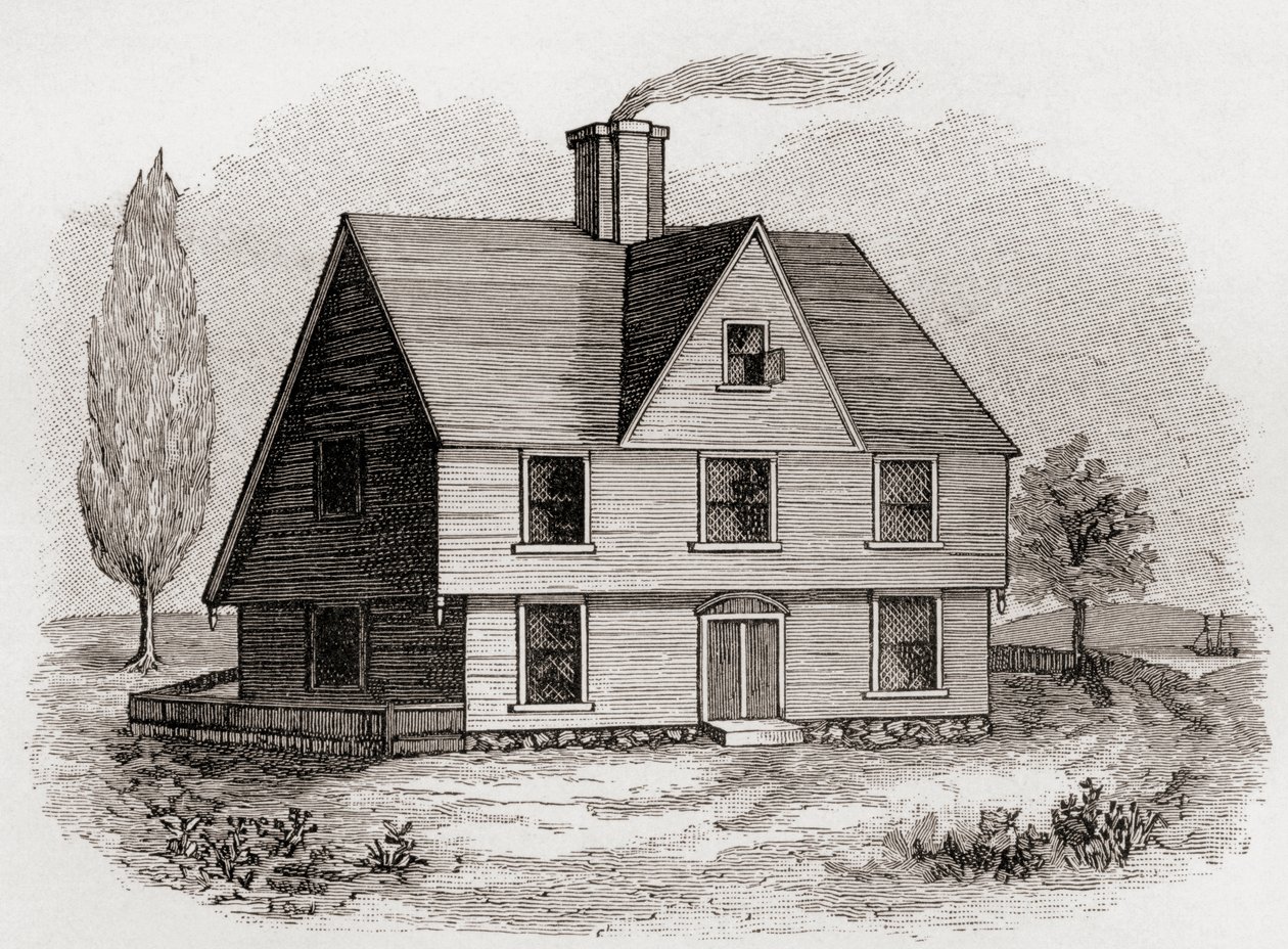 Allyn House, New Plymouth, North America, from 