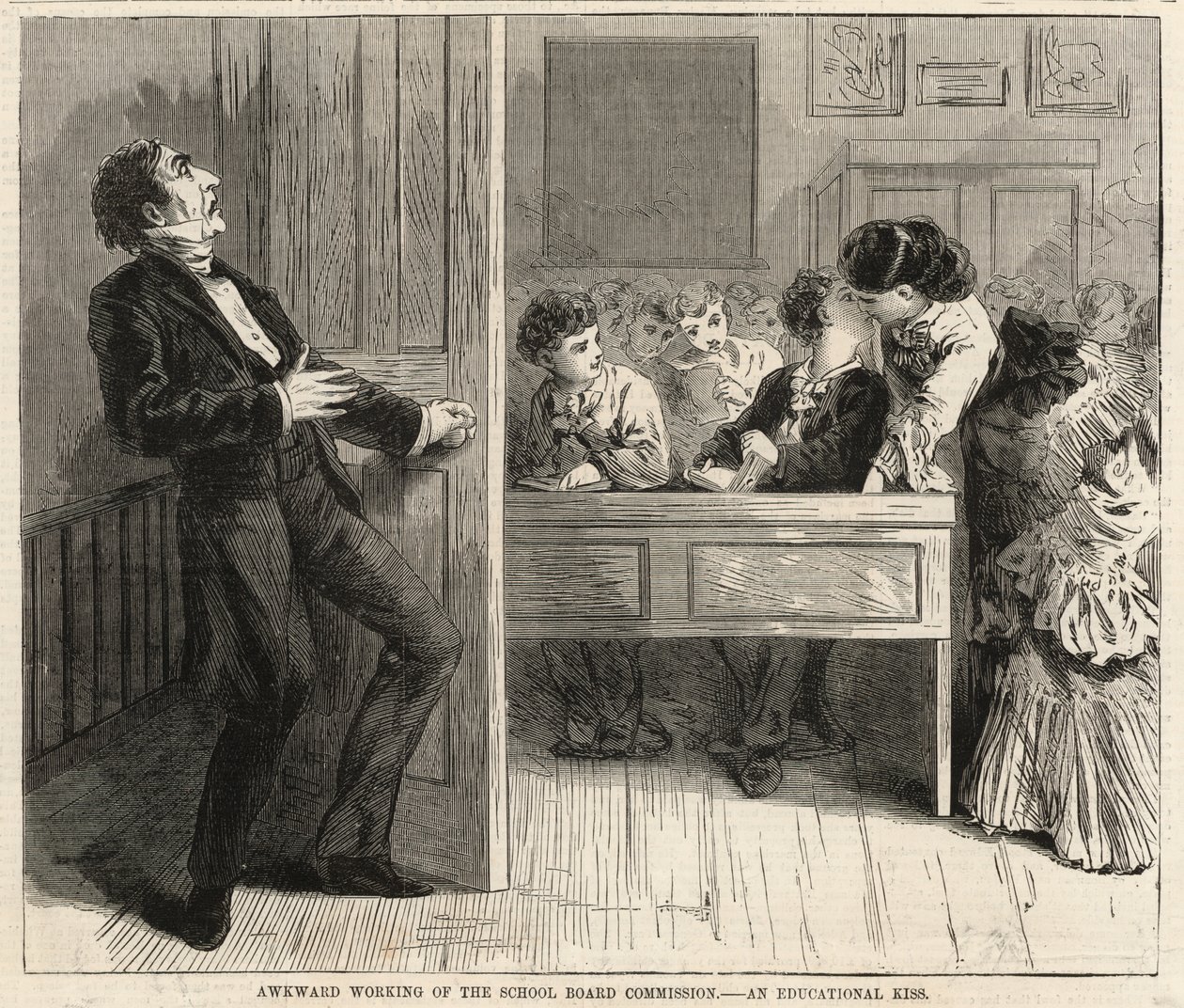 An Educational Kiss by English School