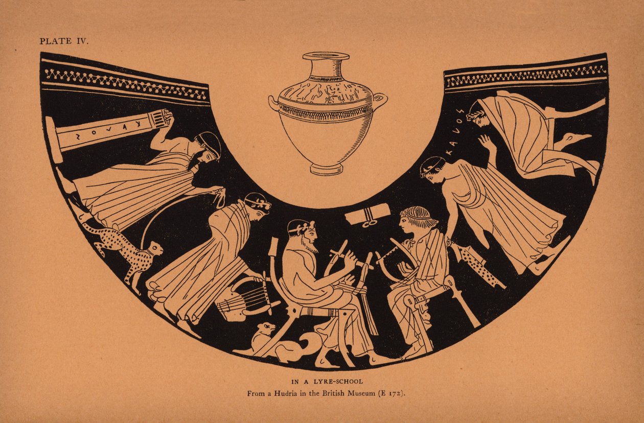 Ancient Greek Education: In a Lyre-School by English School