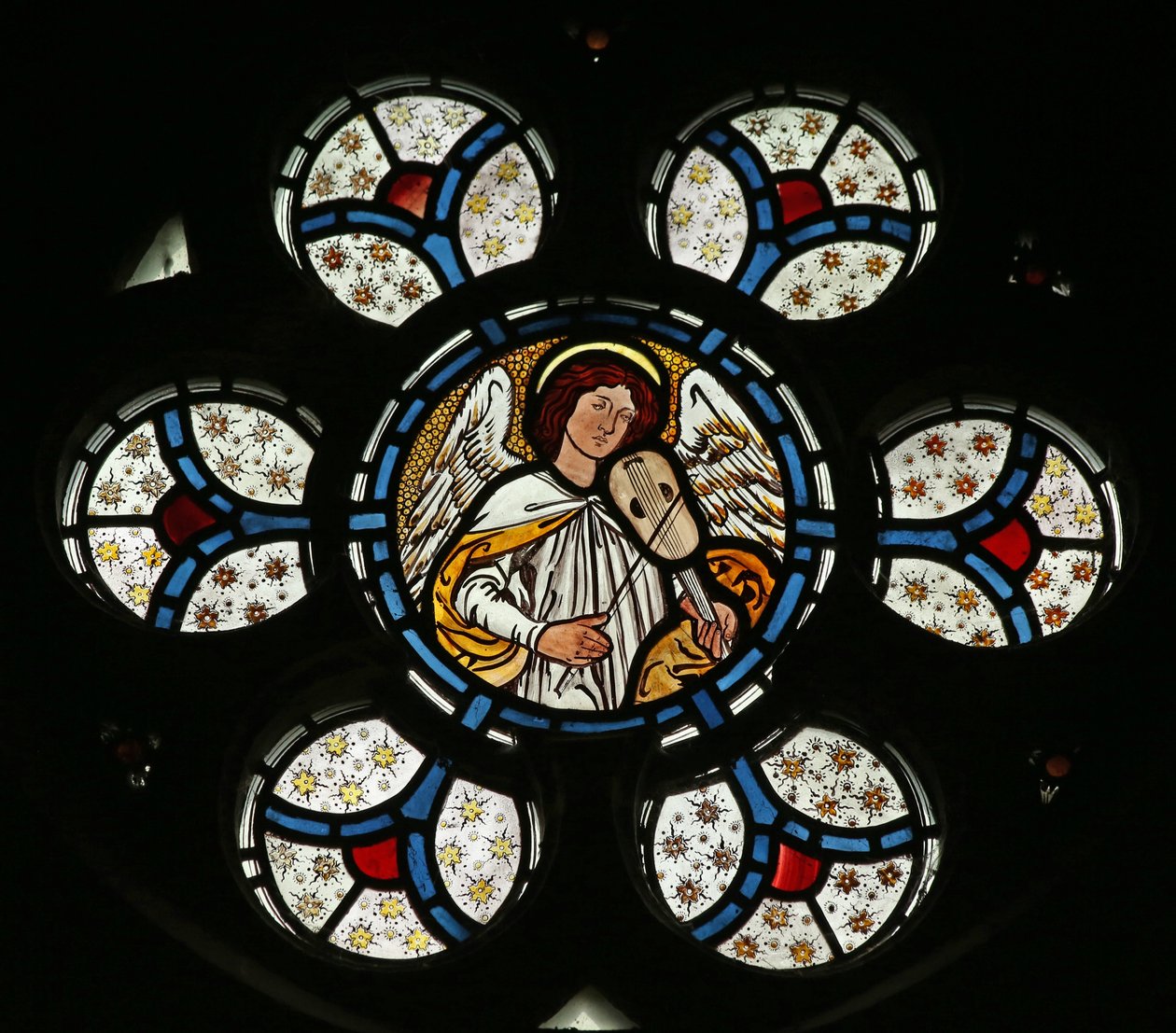 Angel with Viol by English School