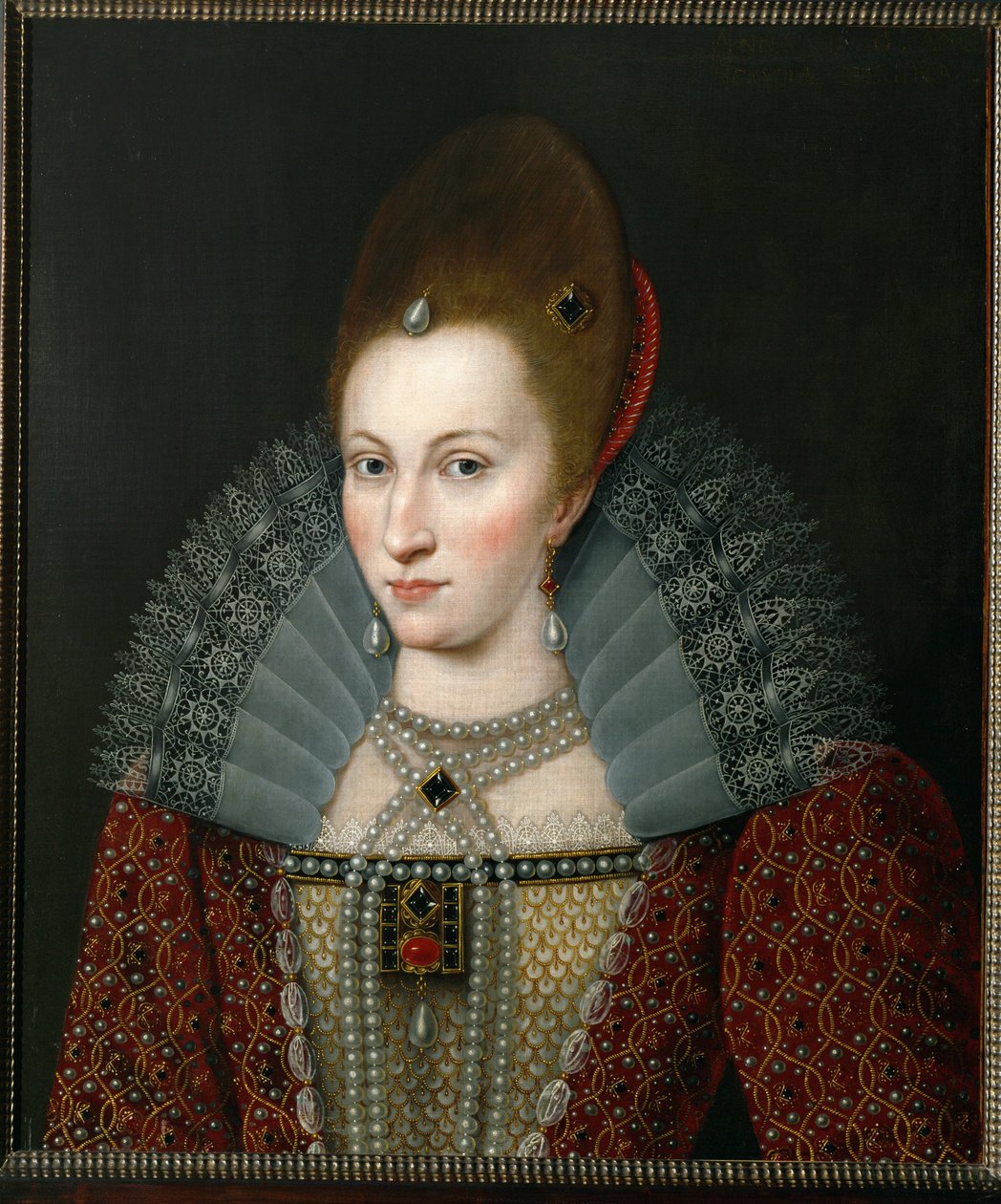 Anne of Denmark, Queen of England, wife of James I of England by English School