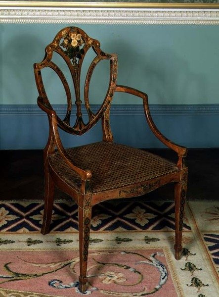 Armchair, by George Seddon, c.1780 by English School
