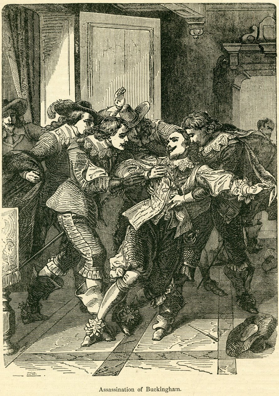 Assassination of Buckingham by English School