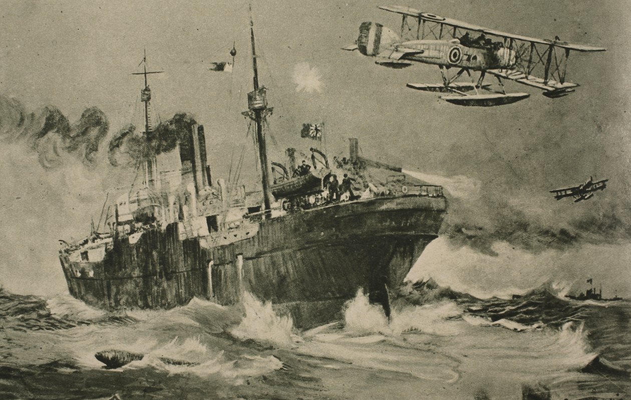 Attack, the Best Defence, 1914-19 by English School