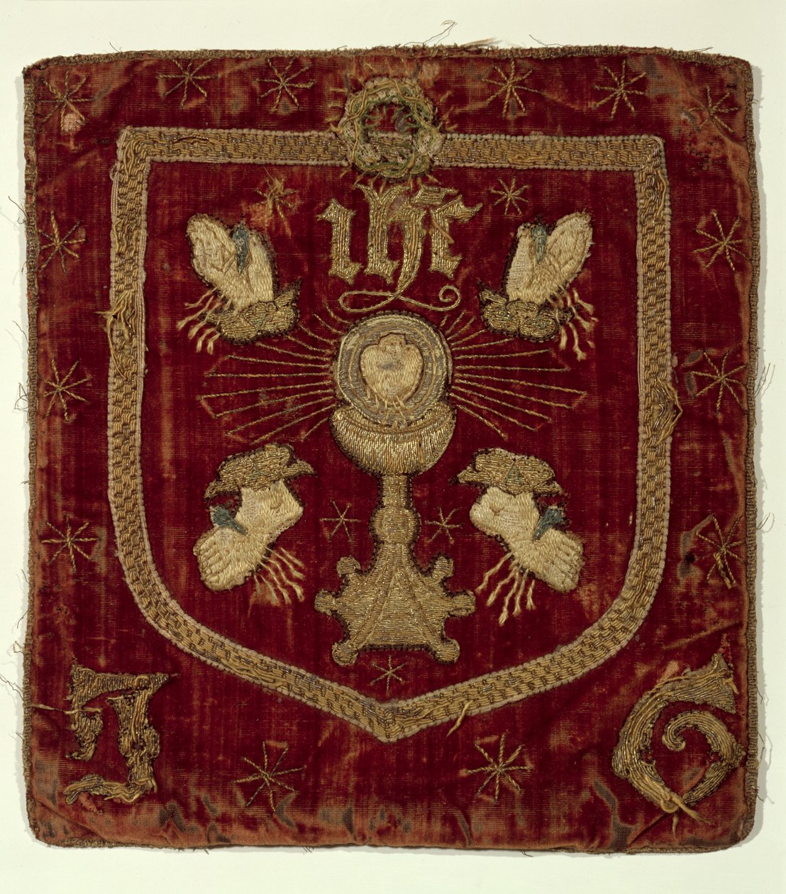 Badge of the Five Wounds of Christ by English School