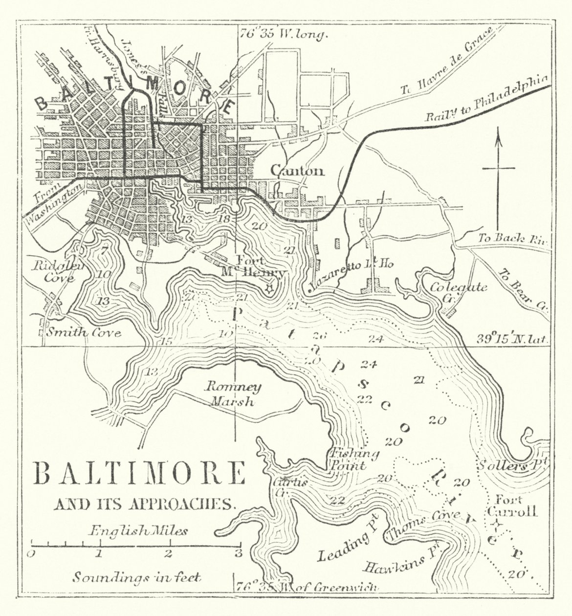 Baltimore and Its Approaches by English School