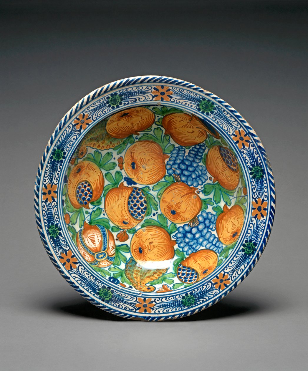 Basin, 1639 by English School