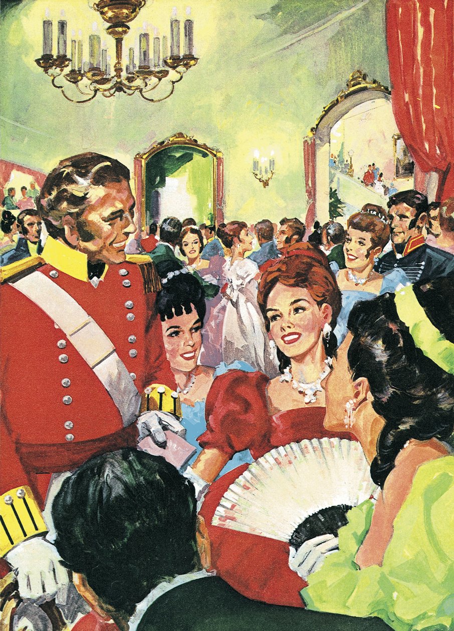 Be Kind to Poor Becky! A scene from Vanity Fair by English School