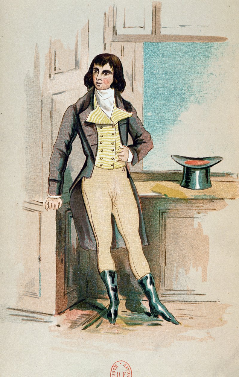 Beau Brummel in his youth by English School