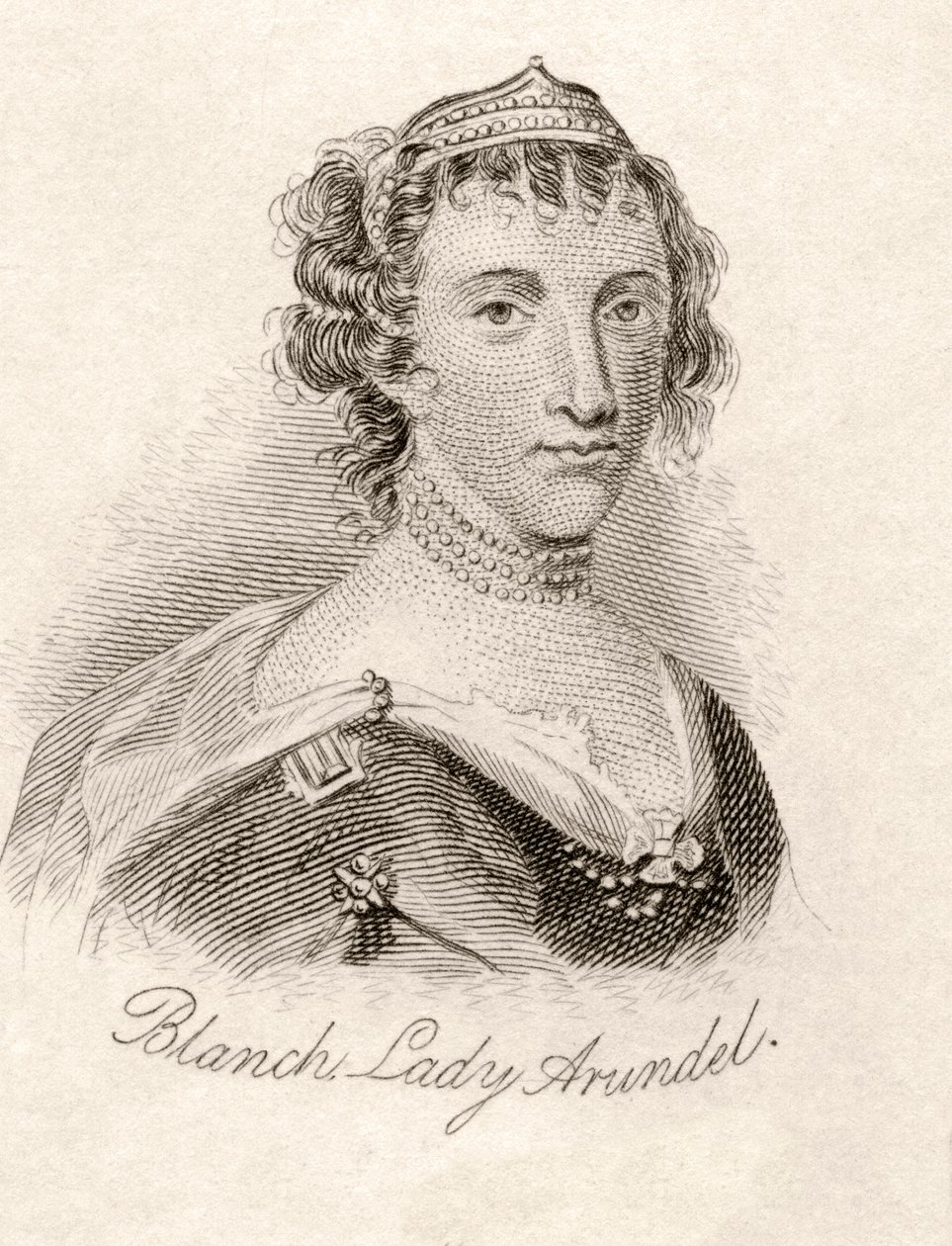Blanche Somerset, Baroness Arundell of Wardour, from 