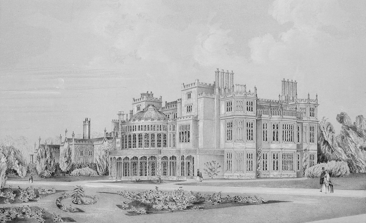 Brampton Park near Huntingdon, 1852 by English School