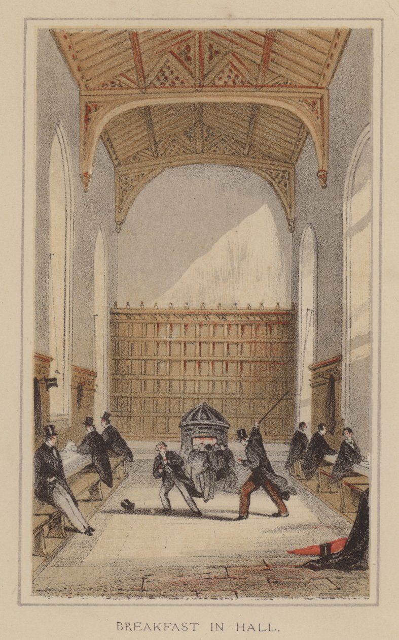 Breakfast in Hall by English School