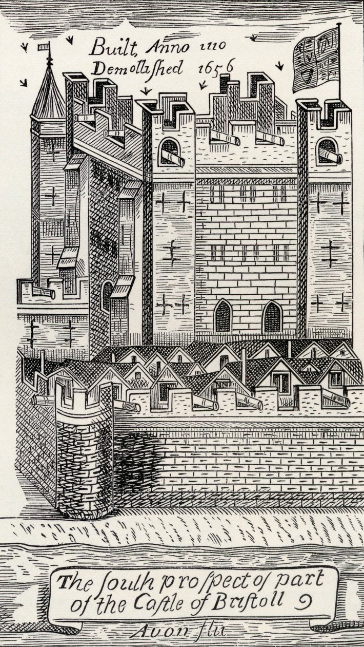 Bristol Castle, after James Millerd