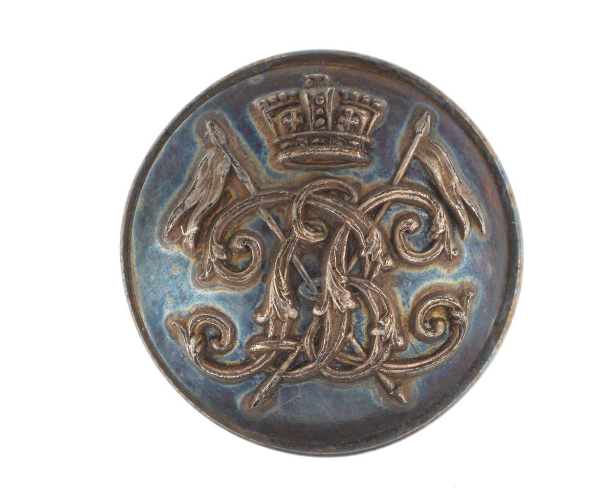 Button, 9th Regiment of Bengal Lancers, pre-1901 by English School