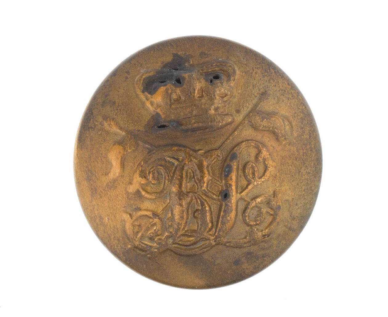 Button, 9th Regiment of Bengal Lancers, pre-1901 by English School