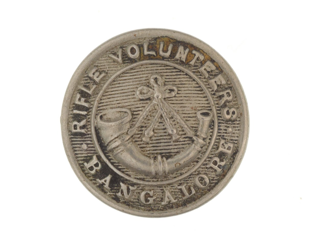 Button, Bangalore Rifle Volunteers, 1880-1920 by English School