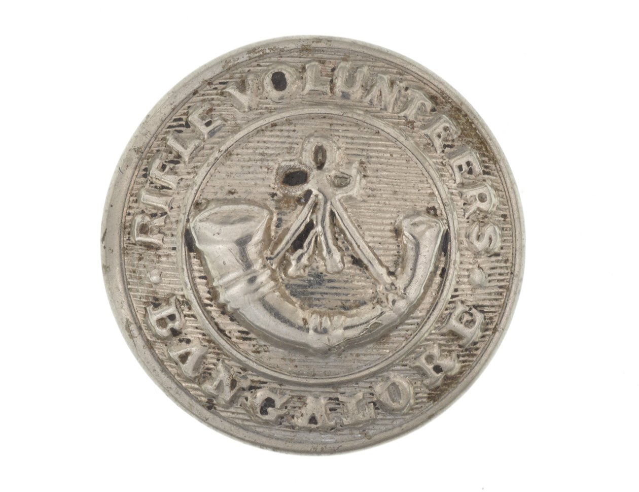 Button, Bangalore Rifle Volunteers, 1880-1920 by English School